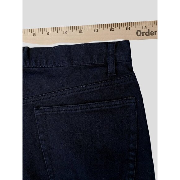 Parasuco Jeans Pants Womens 28 Black Ergonomic Slim Stretch Cotton Denim Classic - Picture 8 of 9